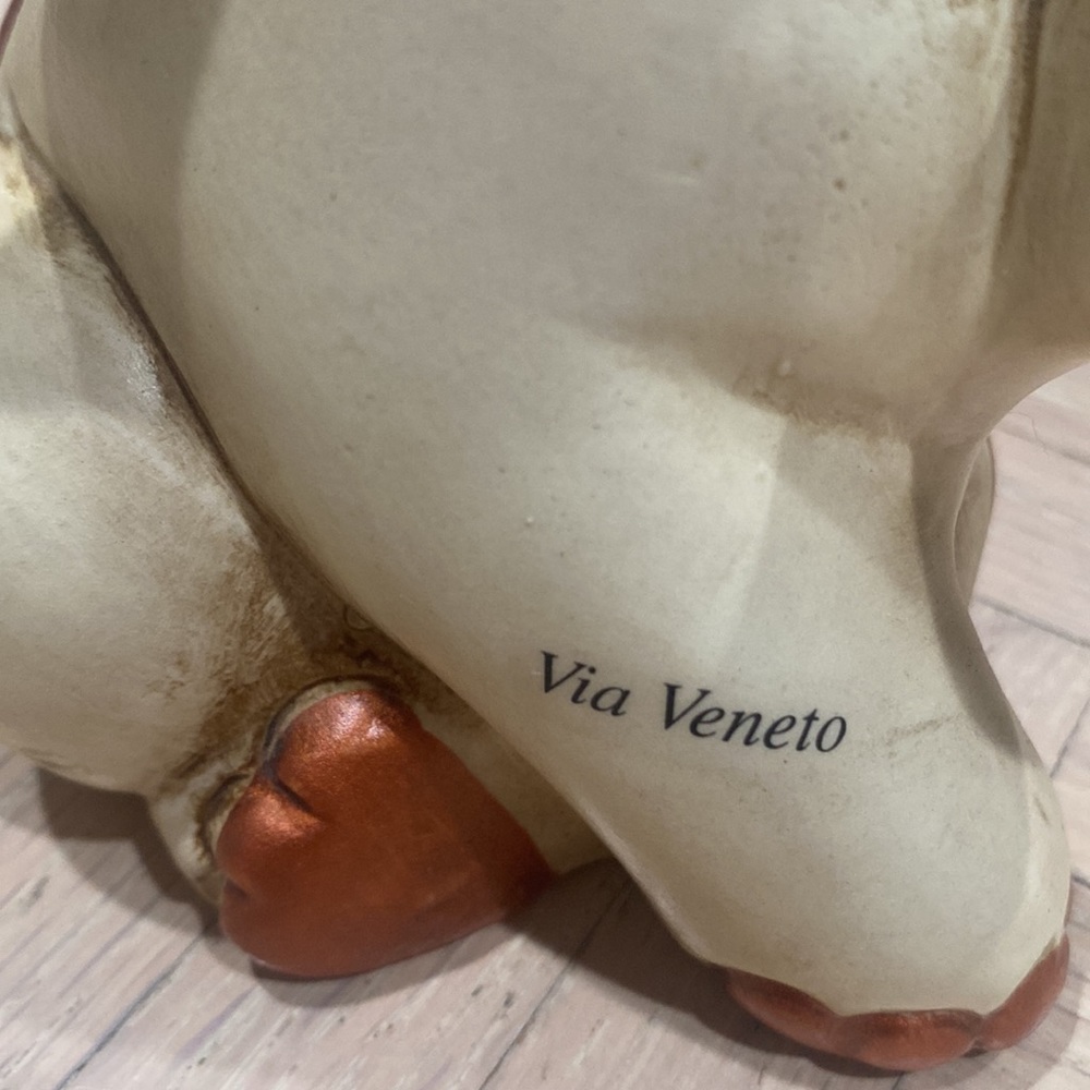 Ceramic Elephant Figurine from Italy - Picture 2 of 6